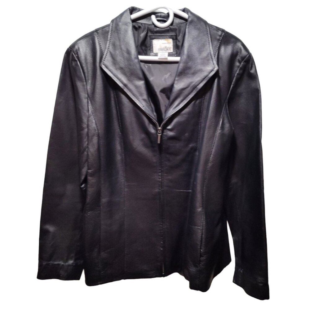 East 5th Genuine Leather, Y2K Women, Large Jacket